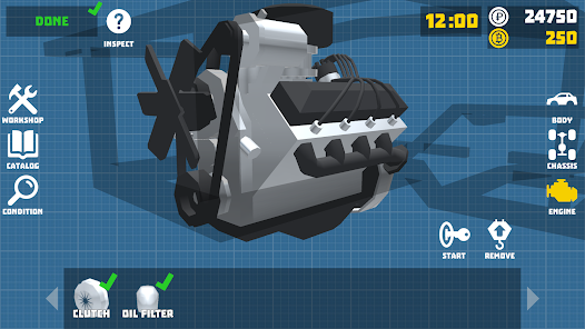 Retro Garage - Car Mechanic