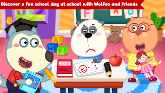 Wolfoo School Alphabet