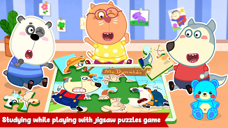 Wolfoo School Alphabet