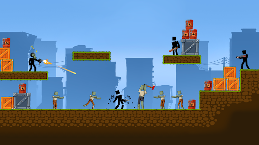 The Gunner 2 Guns and Zombies
