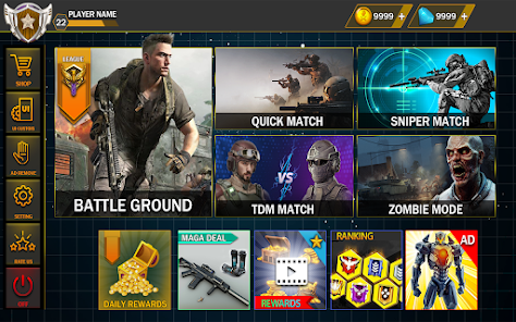 Fps gun shooting games offline