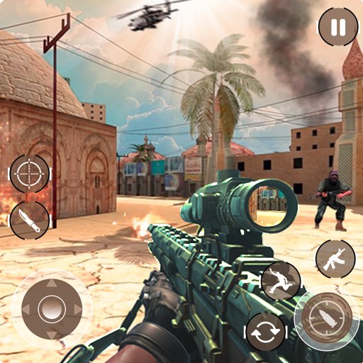 دانلود بازی Fps gun shooting games offline