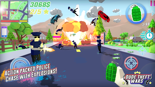 Dude Theft Wars: Offline games