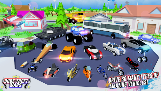 Dude Theft Wars: Offline games