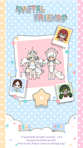 Pastel Friends : Dress Up Game