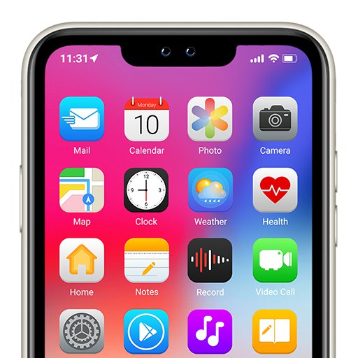 دانلود برنامه Phone 14 Launcher, OS 16
