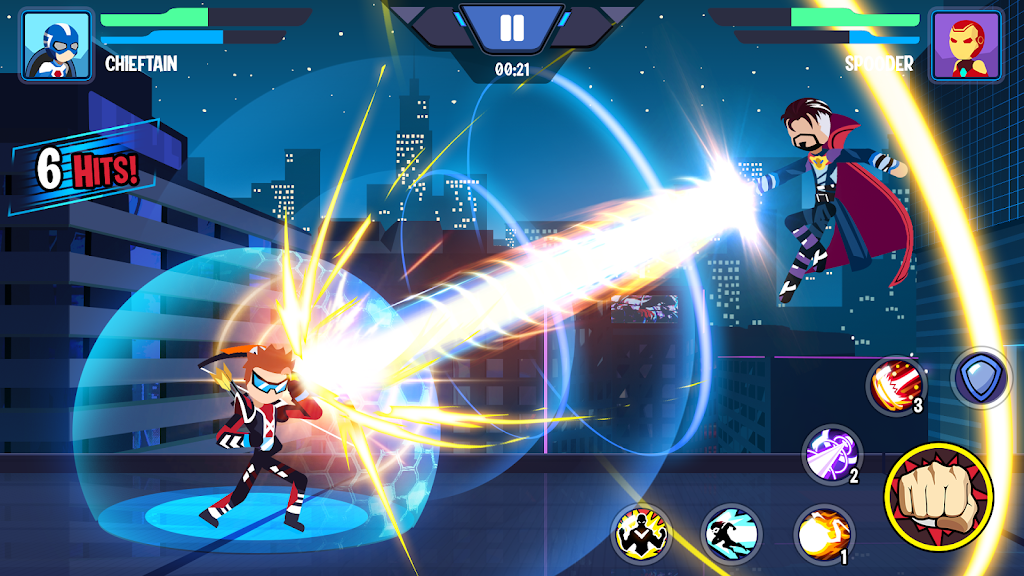 Stickman Heroes Fight