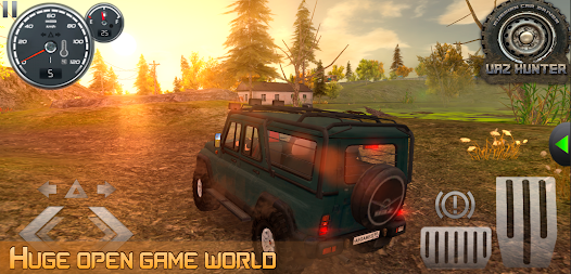 Russian Car Driver UAZ HUNTER