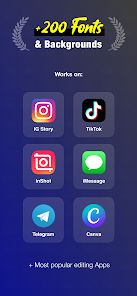 StoryFont for Instagram Story