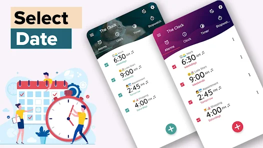 The Clock: Alarm Clock & Timer