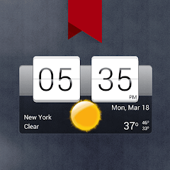 دانلود برنامه Sense Flip Clock & Weather