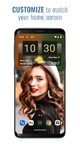 Sense Flip Clock & Weather