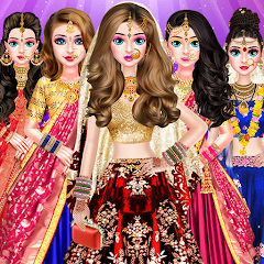دانلود بازی Indian Bride Makeup Dress Game