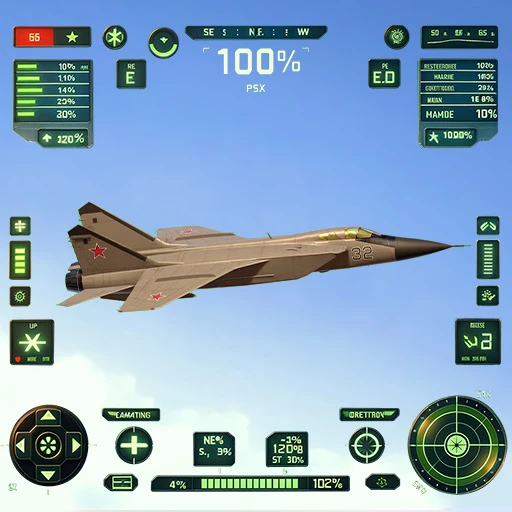 دانلود بازی Sky Warriors: Airplane Games