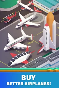 Idle Airport Tycoon - Planes