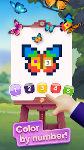 Pixelwoods – Color by number