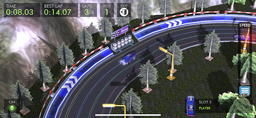 Slot Car Game High Tech Racing