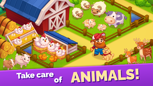 Mega Farm Clicker: idle tycoon