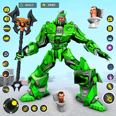 دانلود بازی Rhino Robot – Robot Car Games