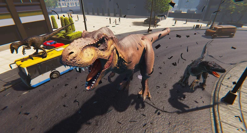 T-rex Simulator Dinosaur Games