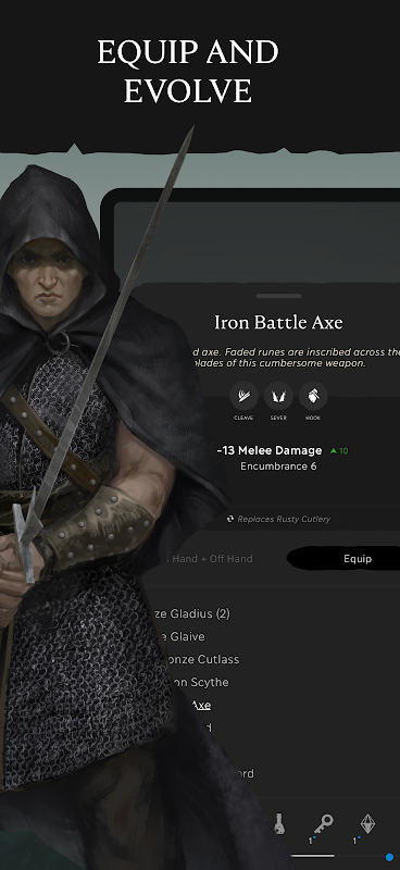 Eldrum: Untold, Text-Based RPG