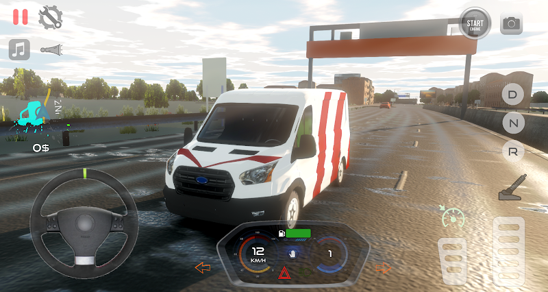 Minibus Bus Driving Simulator