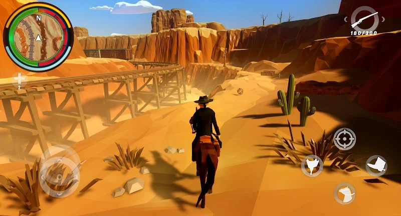 West Cowboy Western Polygon