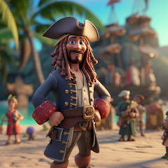 دانلود بازی Pirate Polygon Caribbean Sea