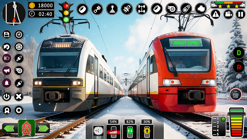 City Train Games Driver Sim 3D