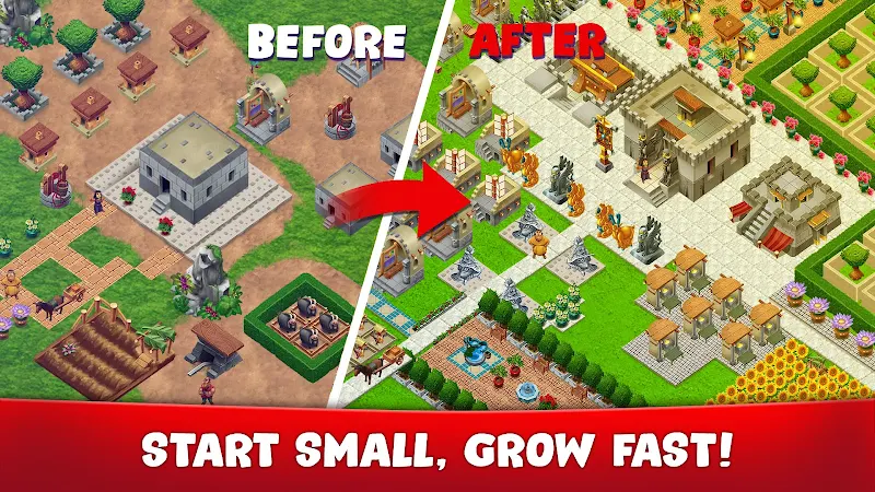 PerCity - Townscapes: Farm&City Building
