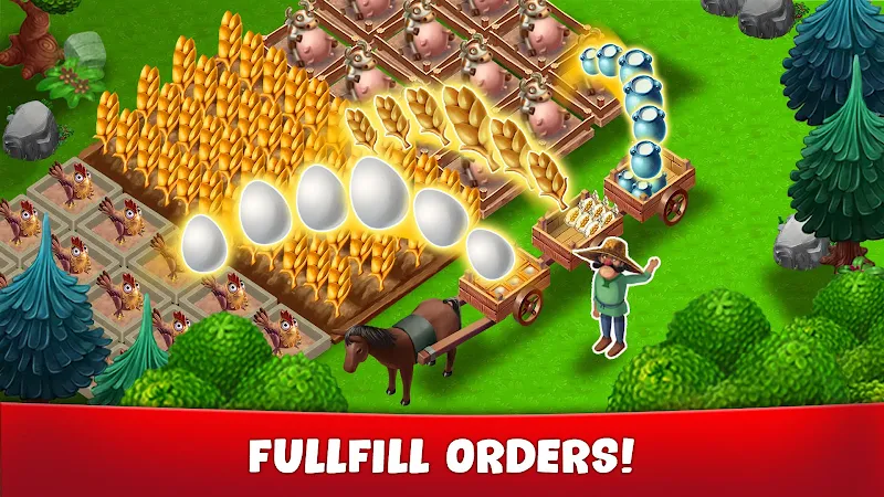 PerCity - Townscapes: Farm&City Building