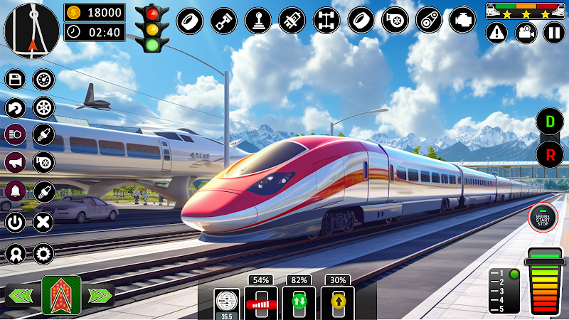 City Train Games Driver Sim 3D