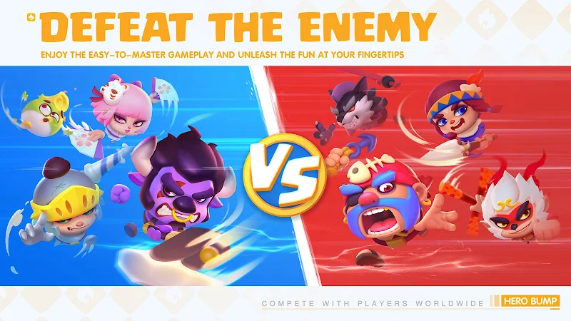Hero Bump:Real-time PvP Battle