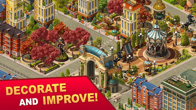 Steam City: City building game