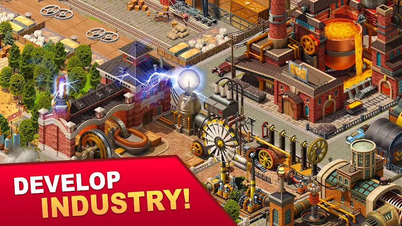 Steam City: City building game