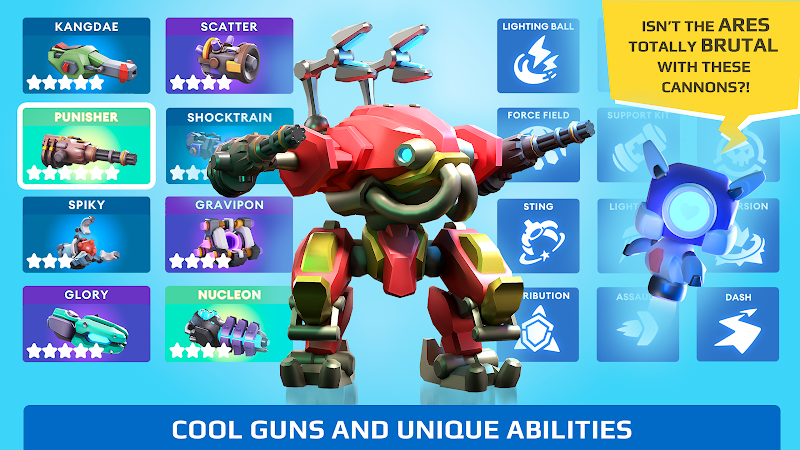 Little Big Robots. Mech Battle