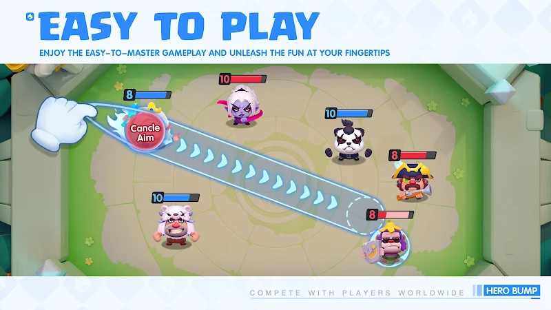Hero Bump:Real-time PvP Battle