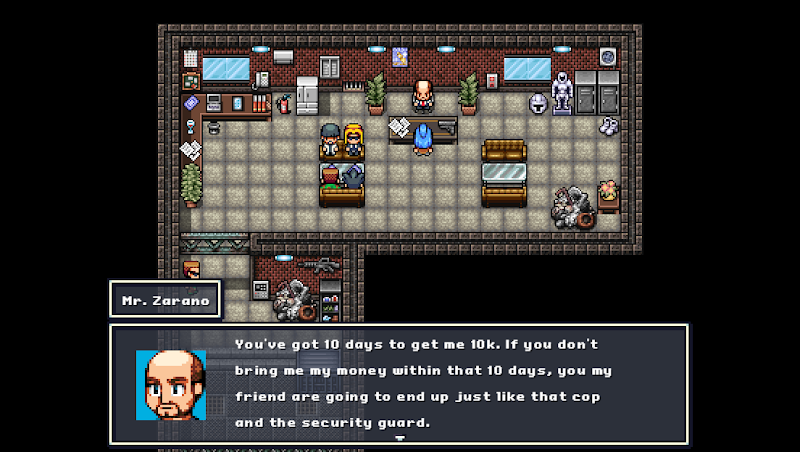 Debt City - Retro Life Sim RPG