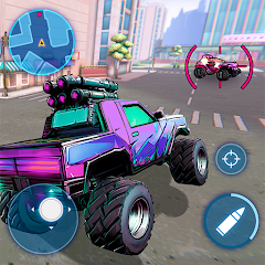 دانلود بازی Battle Cars: Nitro PvP Shooter