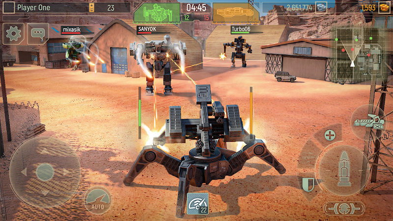 WWR: Mech robots, war game