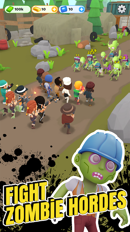 Survivor Idle Run: Z-RPG Game