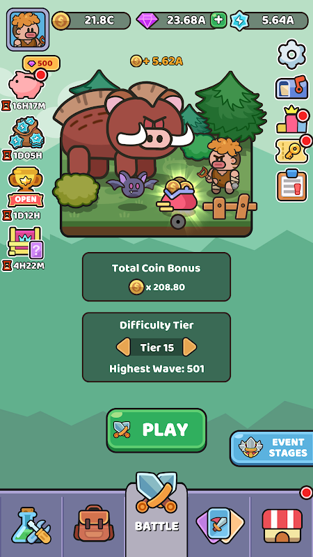 Wild Survival - Idle Defense