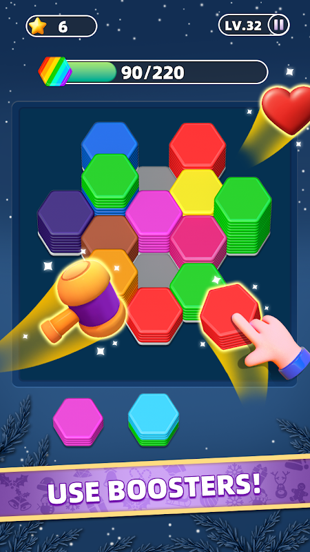Hexa Master 3D - Color Sort