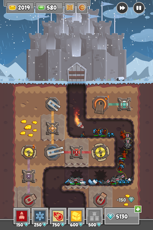 Digfender: Tower Defense TD