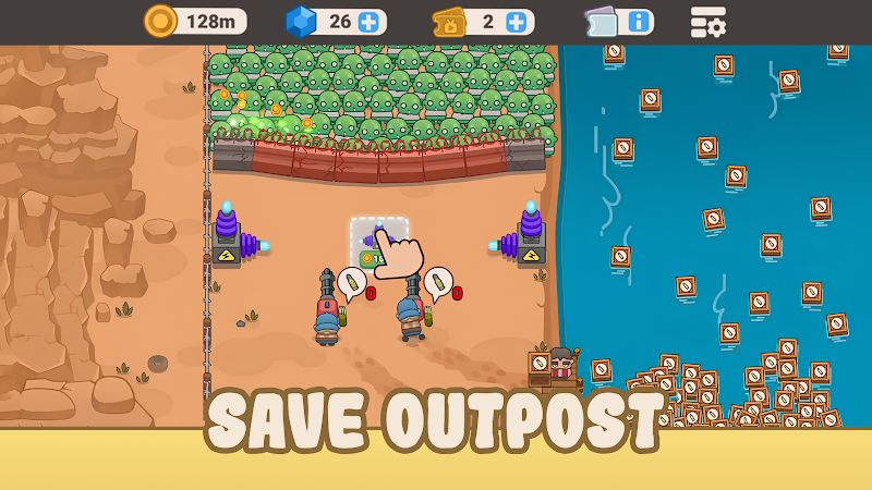 Idle Outpost: Upgrade Games