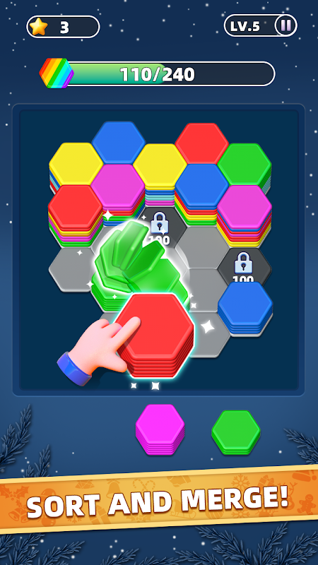 Hexa Master 3D - Color Sort