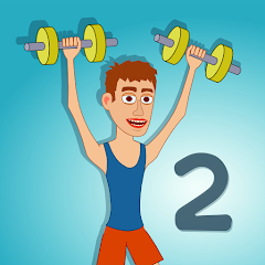 دانلود بازی Muscle Clicker 2: RPG Gym Game