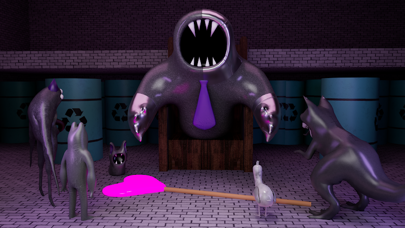 Dark Monster Life Challenge 5