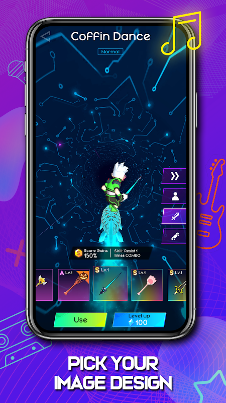 Cyber Surfer : Rhythm Odyssey