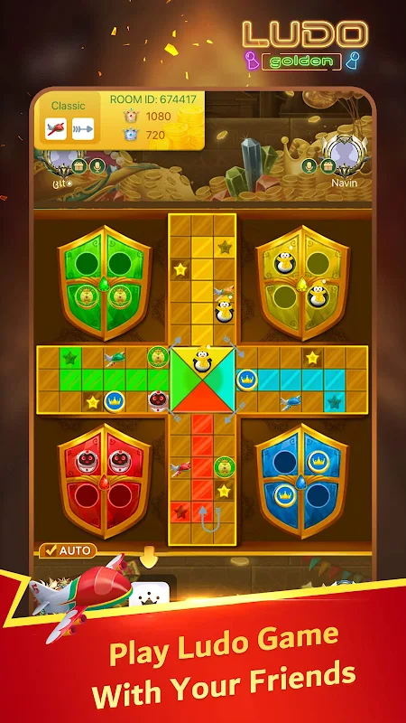 Golden Ludo-Ludo&Party